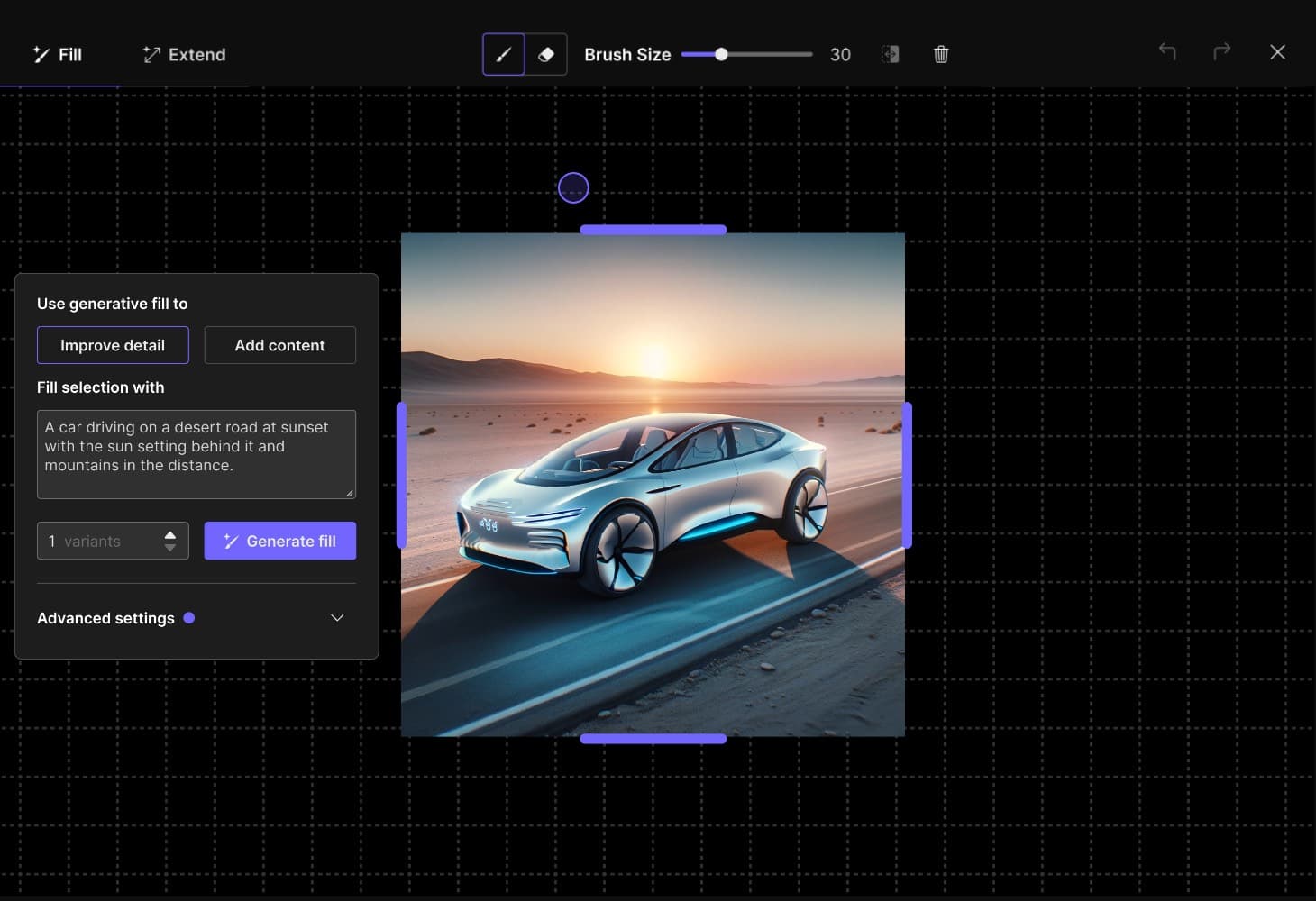 Project cover image, Graphic Editor UI